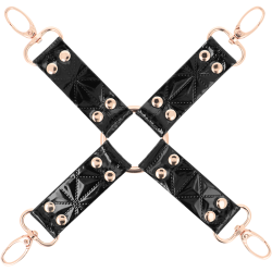 Begme - Black Edition Cravate En Cuir Vegan